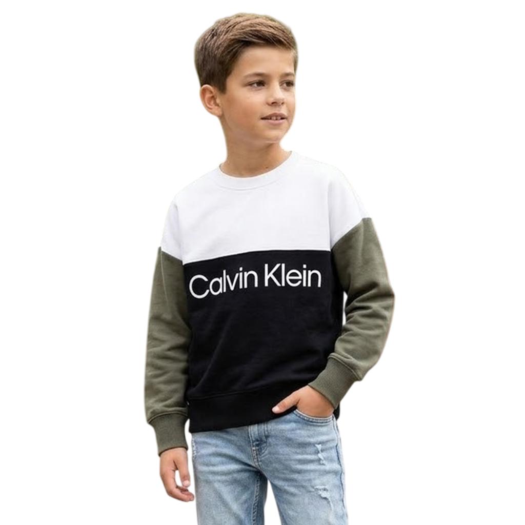 Calvin Klein Childrens/Kids Colour Block Sweatshirt