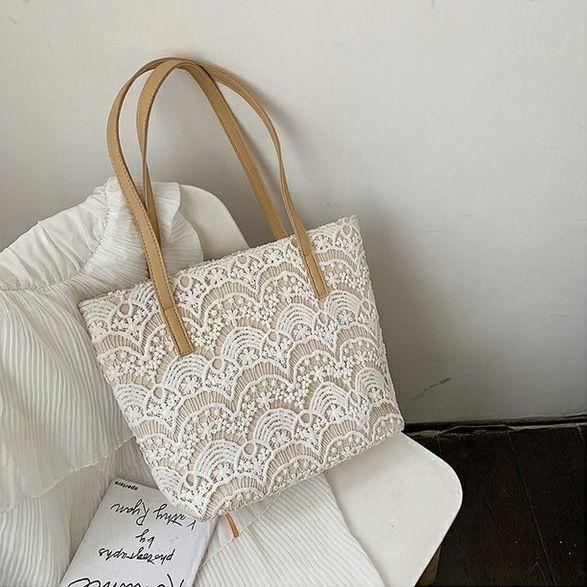 Кружевная сумка через плечо Новая художественная холщовая сумка-сумка
