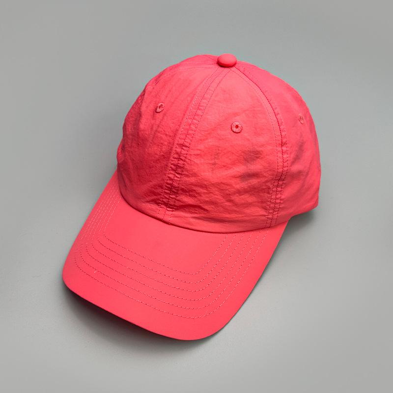 Solid Color Sports Quick-Drying Baseball Cap Men'S And Women'S Casual Sunshade Multi-Color Breathable Outdoor Cap