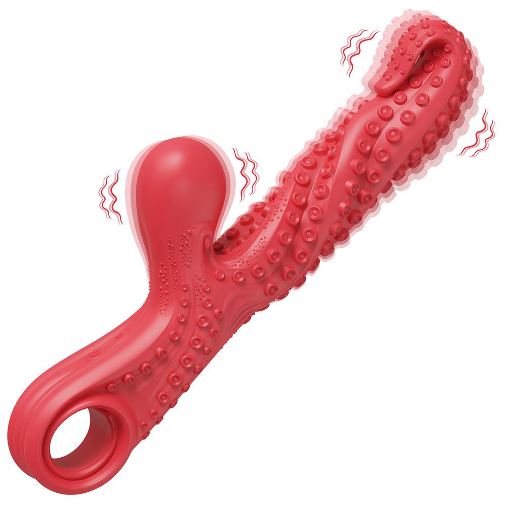 Octopus Tentacle Double Vibration Wand - Female Personal Massager