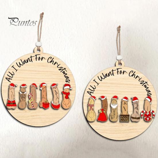 2024 рождественские украшения, наружные украшения для двора, елки, подвесные милые украшения для дома, уникальный юмористический подарок на праздник