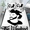 XO The Weeknd Комплекты постельного белья Изысканный набор постельных принадлежностей Пододеяльник Комплект одеяла Постельное белье Роскошный подарок на день рождения