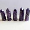 Exquisite Natural Purple Dream Amethyst Quartz Crystal Stone Point Hexagonal Wand
