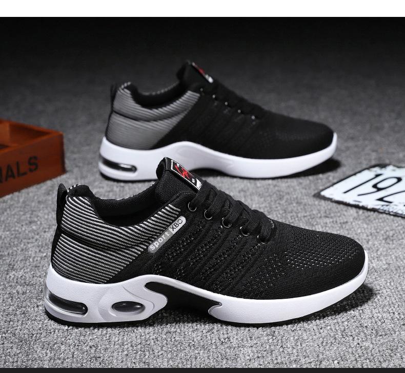 Shoes for Men 2024 New Cross Border Foreign Trade Men's Shoes Lace Up Running Shoes Lightweight Sneakers Casual Sports Shoes for Men