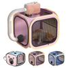 Pet Drying Box Waterproof Anti-Hair Flying Dog Cat Drying Room Portable Foldable Grooming House Hair Drying Crate Cage for Small Medium Dogs Cats