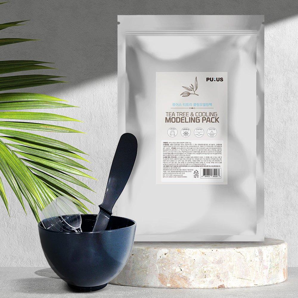 PU:US Tea Tree Modeling Pack Includes 1kg spatula, bowl measuring cup, and 3 pack tools