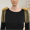 2 Pieces Tassel Link Chain Epaulets Lightweight Shoulder Badges for Ceremony
