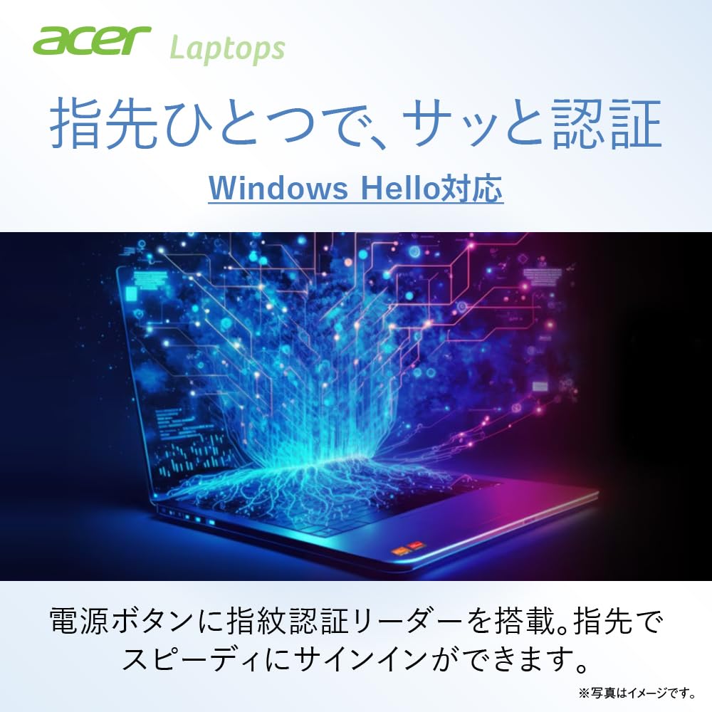 Acer Swift Edge Laptop OLED 120Hz Windows AMD Ryzen 16GB 512GB Fingerprint 6E Office Japanese Keyboard SFE16-43-A76Y/KF, 16.0-inch 3.2K Display, 11,