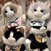 Soft Plush Plush Ragdoll Cat Backpack Simulated Ragdoll Cat Crossbody Bag  Travel Storage