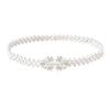 Thin Narrow Style Pearl Waist Chain Pearl Beads Rhinestone Decor Strap  Dress Matching Decor