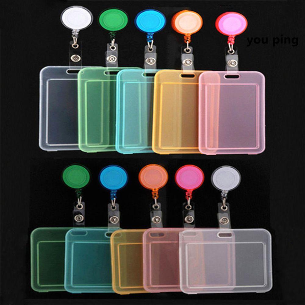 School Supplies Bus Card Holder Transparent Card Cover Student Card Sleeves Credit Cards Protector