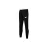 Ess Logo Fleece-Lined Casual Knit Pants Men Bottoms Black 846385-01