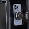 Портативный безопасный магнитный держатель для телефона в автомобиль с вакуумным креплением для навигации, видеозвонков, безопасного вождения