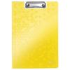 Porte-bloc A4 - LEITZ - 41990016 - Couverture Polyfoam - Jaune - Design Ergonomique