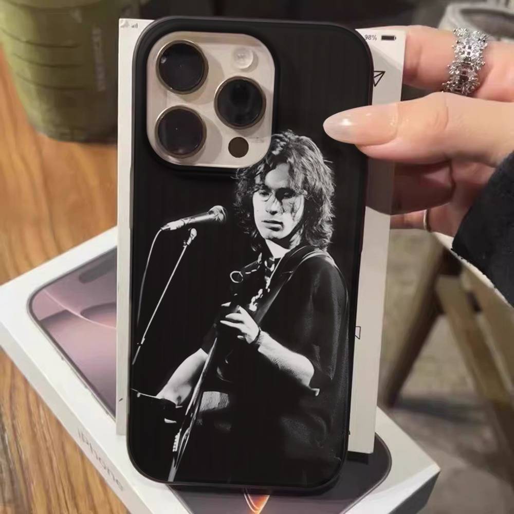 J-Jeff B-Buckley Для IPhone 16 15 11 12 13 14 17 Pro Max PLUS Pro Мягкий гофрированный силиконовый задний чехол для телефона
