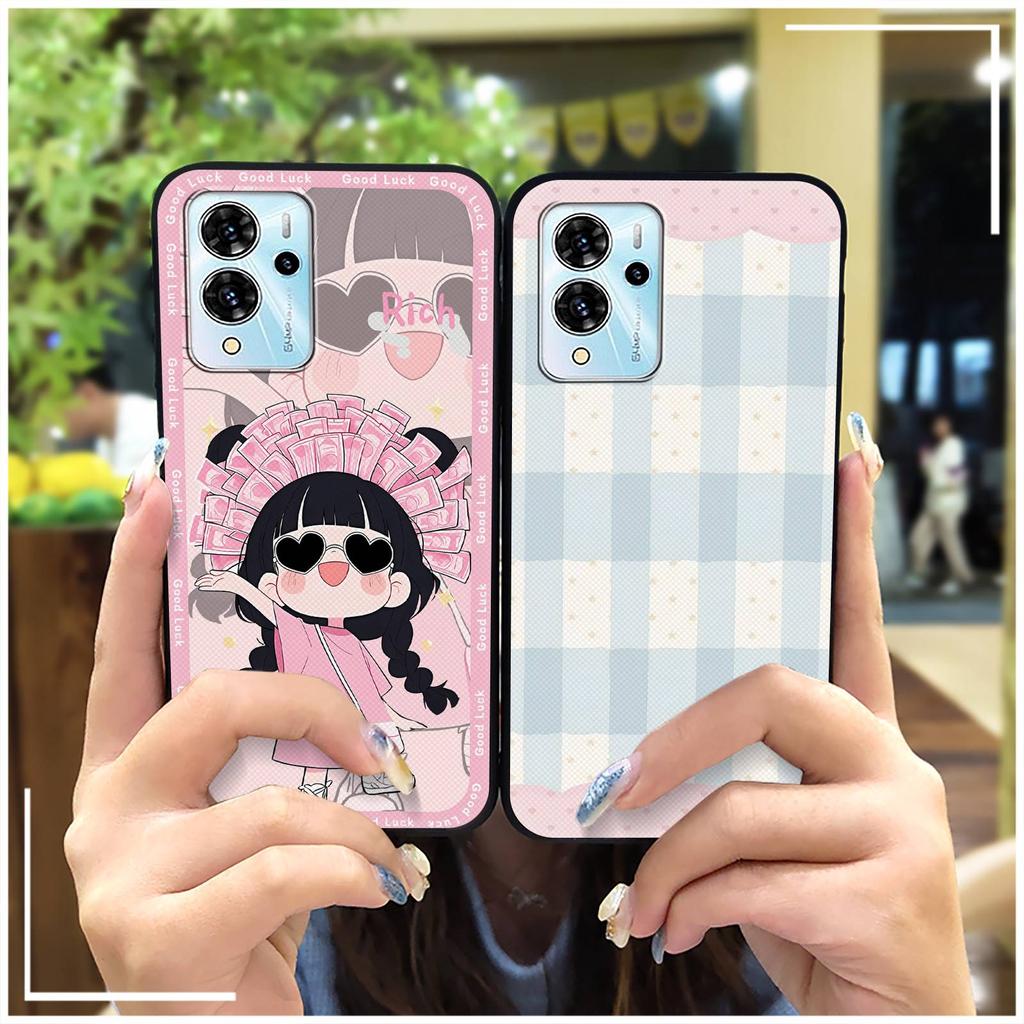 Cute Back Cover Phone Case For ZTE Blade V40 Pro Full Wrap Anti-knock Phone Pouch Soft Case Shockproof Dirt-resistant