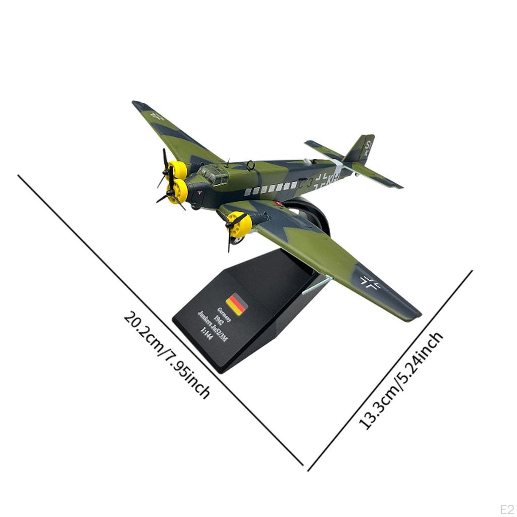1:144 Scale Aircraft Model Plane Figurine Collection Souvenir Desktop Decoration Ornament for Shelf