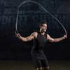Adjustable Length Weighted Jump Rope Foam Handles Athletic Rope Heavy Skipping Rope  Men