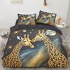 Duvet Cover 3D Printed Animals Bedding Set Kit Polyster Pillowcase 2025 New Wholesale Noble And Comfortable Animal Series Kit