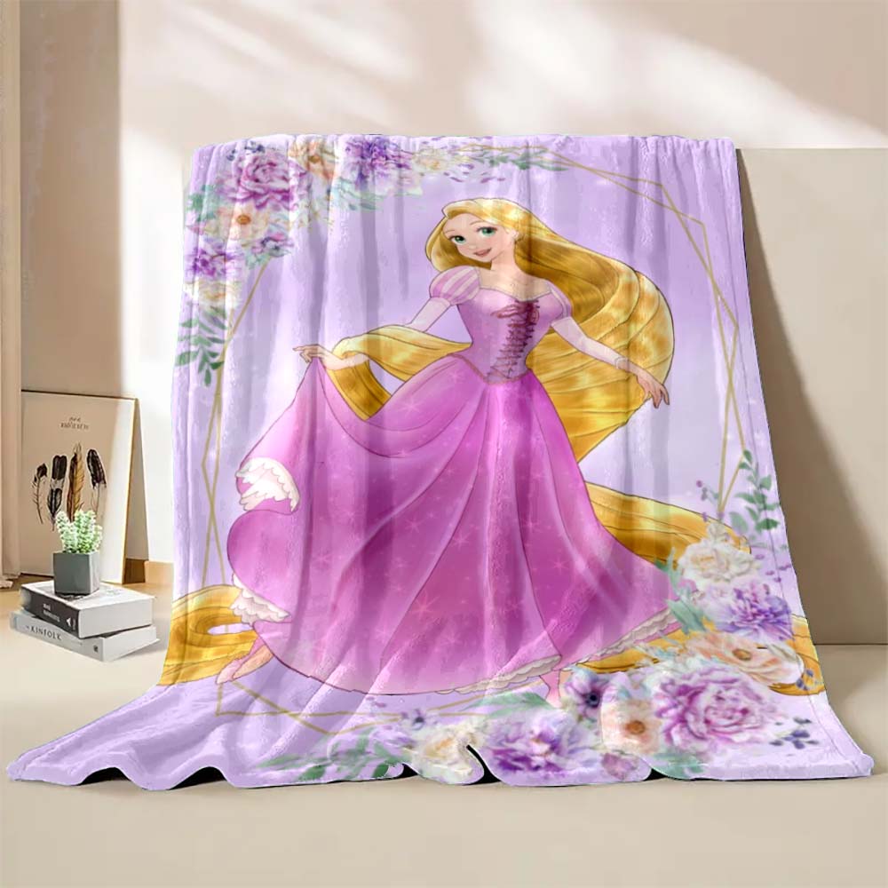 3D Princess Rapunzel Printing Blanket Kinds Adult Blanket Soft and Warm Bedding for Bed Sofa Travel Cover Blanket Holiday Gifts