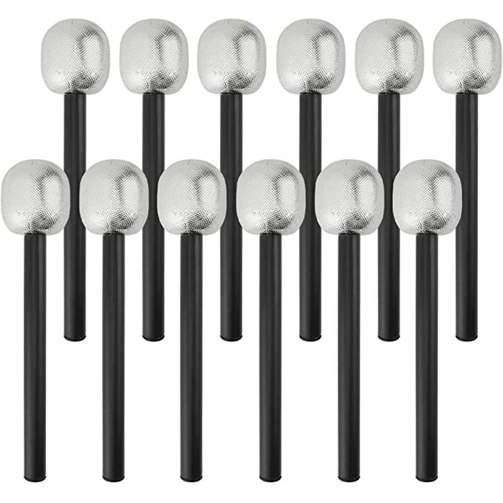 Mics Karaoke Fun Stage Mic Glitter Microphone Microphone Toy Mic Costume Prop Fake Microphone