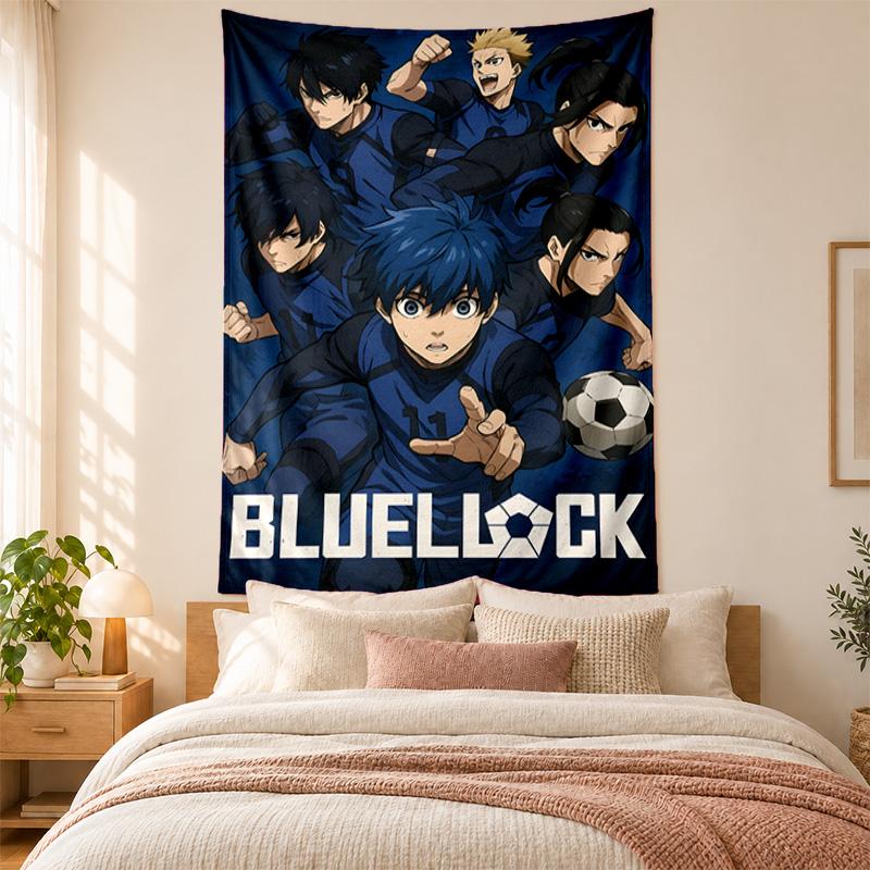 Blue Lock Tapestry highquality for decorating living room bedroom dorm walls ideal as bedroom wallart orholiday gift