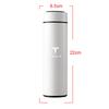 ALS1 500ml Portable Car Smart Thermos Bottle Temperature Display Cup Valve Cap For Tesla Model 3 Model X MODEL S ROADSTER Car Styling