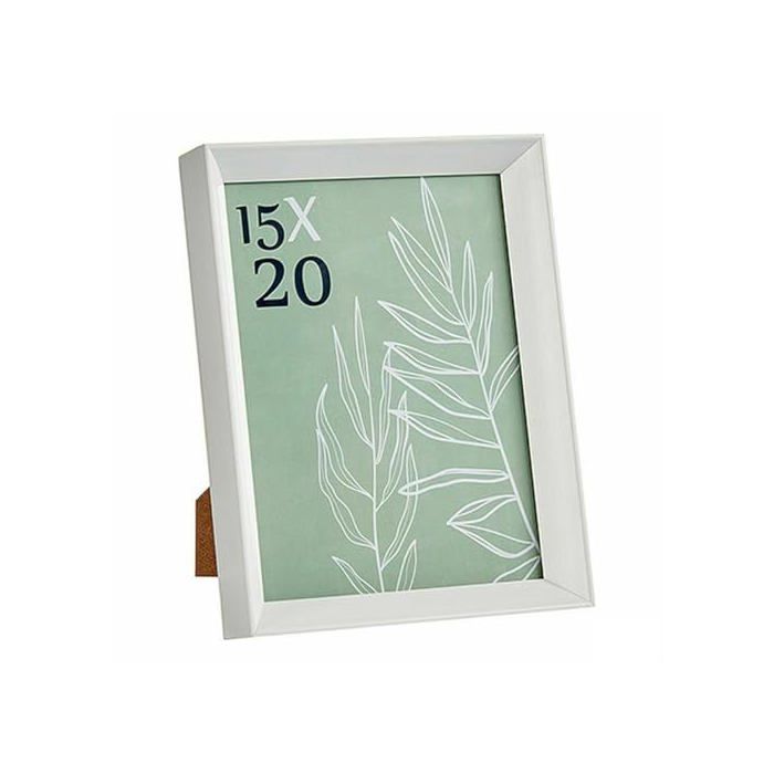 Cadre photo blanc - Gift Decor - Verre plastique - 6 pièces - 23x18x22 cm - Rectangulaire - Décoration intérieure