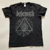 Винтажная футболка рок-группы Behemoth Black Death Metal Размер L