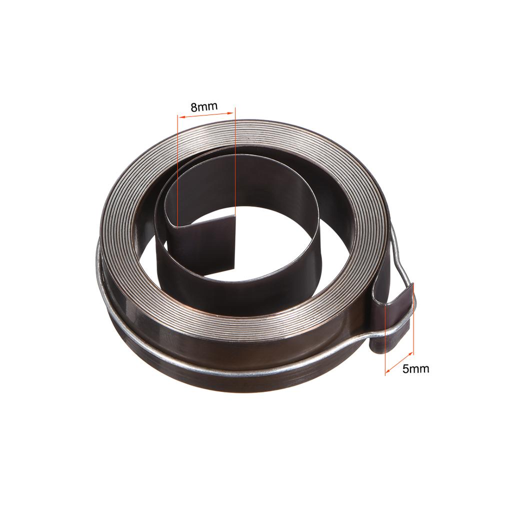 Drill Press Return Spring Quill Spring Feed Return Coil Spring Assembly Blackening Expand Length 680-1800mm Spring OD 34-66mm