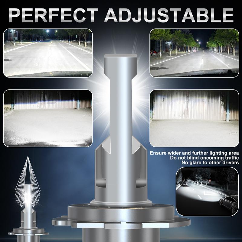 XSTORM H7 Светодиодная фара 30000 лм 100 Вт Автомобильные лампы Светодиодная фара H4 Canbus H1 H11 9005 9006 Автомобильный турбо свет 6500K 12V 24V