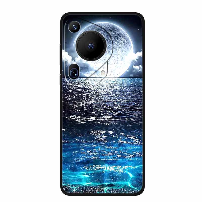 For Huawei Pura 70 Ultra Case 70Ultra Black Silicone Soft Back Cover Case For Huawei Pura 70 Ultra Phone Case Cover Pura70 Ultra