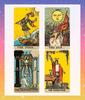 Smith-Waite Borderless Tarot Deck (67-page Japanese instruction manual included) [Authentic]