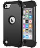 3-в-1 Прочный Ударопрочный Защитный Чехол Fundas Для iPod Touch 5 6 7 Мягкая Силиконовая Подкладка Жесткий Пластик Ударопрочный Чехол для Телефона