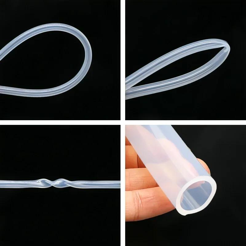 1-метровый шланг из пищевого силикона, прозрачная гибкая силиконовая трубка, внутренний диаметр 10 мм, 11 мм, 12 мм, 14 мм, 16 мм, 18 мм, 20 мм, 30 мм, 50 мм