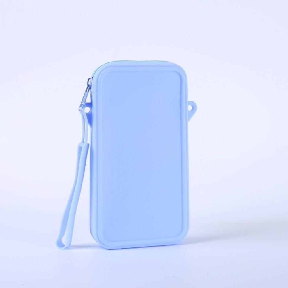 Shockproof Square Storage Organizer Silicone Portable Cosmetic Bag Multi-Use Makeup Bag Hanging