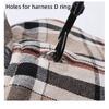 Pet Supplies, Waterproof Plaid Pet Clothes on Both Sides, Winter Models, Autumn and Winter Pet Jackets
