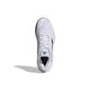 Adidas Мужские кроссовки CourtJam Control White Black Outsole Cloud-White Core-Black GW2984