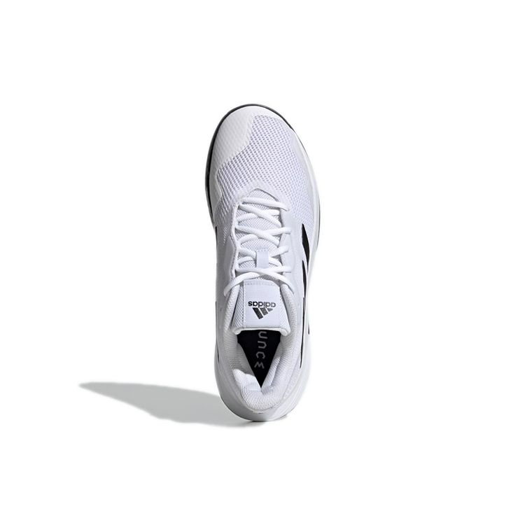 Adidas Мужские кроссовки CourtJam Control White Black Outsole Cloud-White Core-Black GW2984