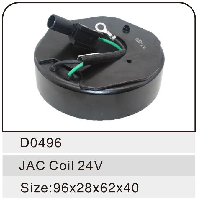 Electromagnetic Clutch for JAC Junling A/C Compressor 24V, 96x28x62x40