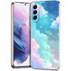Чехол для телефона с плавающей жидкой конфетой Настенная роспись Для Samsung Galaxy S24 Ultra S23 FE S22 S20 S21 5G S10 S9 Plus S10E S8 Мягкий Прозрачный Чехол