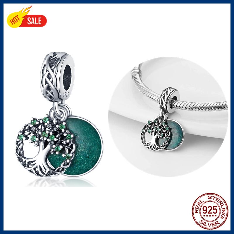 100% S925 Sterling Silver Firefly Charms Evil Eye Hot Air Balloon Blue Charms Fit Original Bracelet DIY Jewelry Making