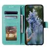 For Samsung Galaxy S24 FE Phone Stand Case Imprinted Totem PU Leather Wallet Phone Cover