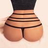 Sexy Women G-String Thong Solid Color Strap Mesh Underwear Briefs Underpants