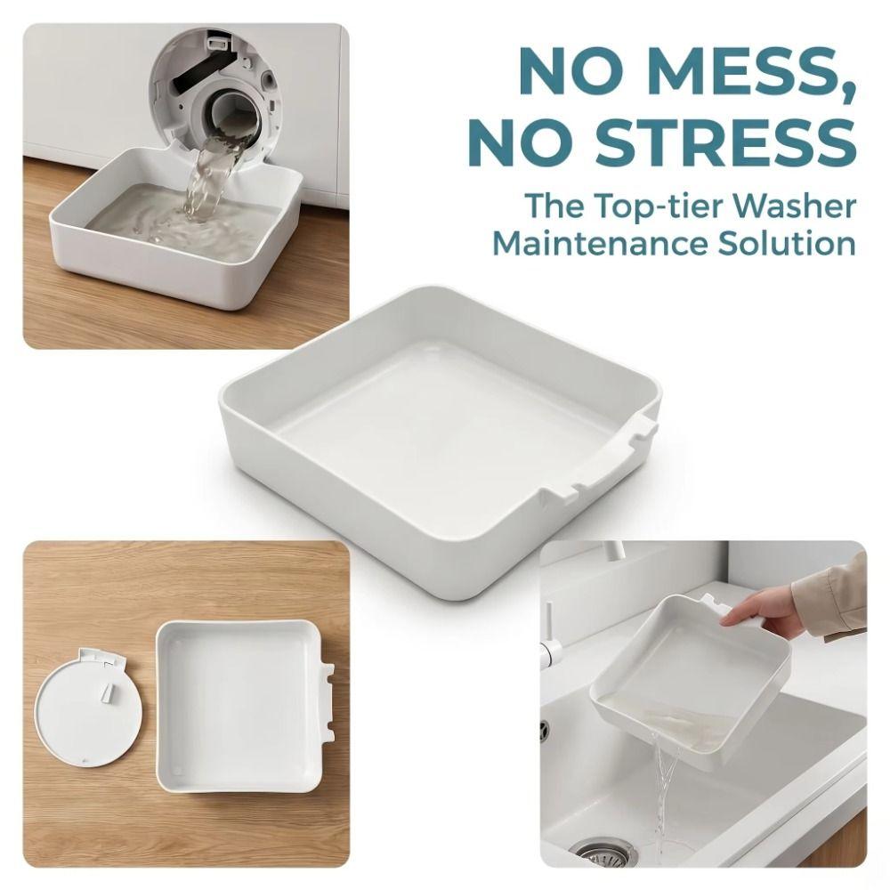 3D Printing Washing Machine Drainage Tray Anti-Spill Washer Drain Pan Laundry Room