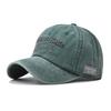 Pure Cotton Washed Old Small Letter Baseball Cap Men's and Women's Outdoor Four-season Cap