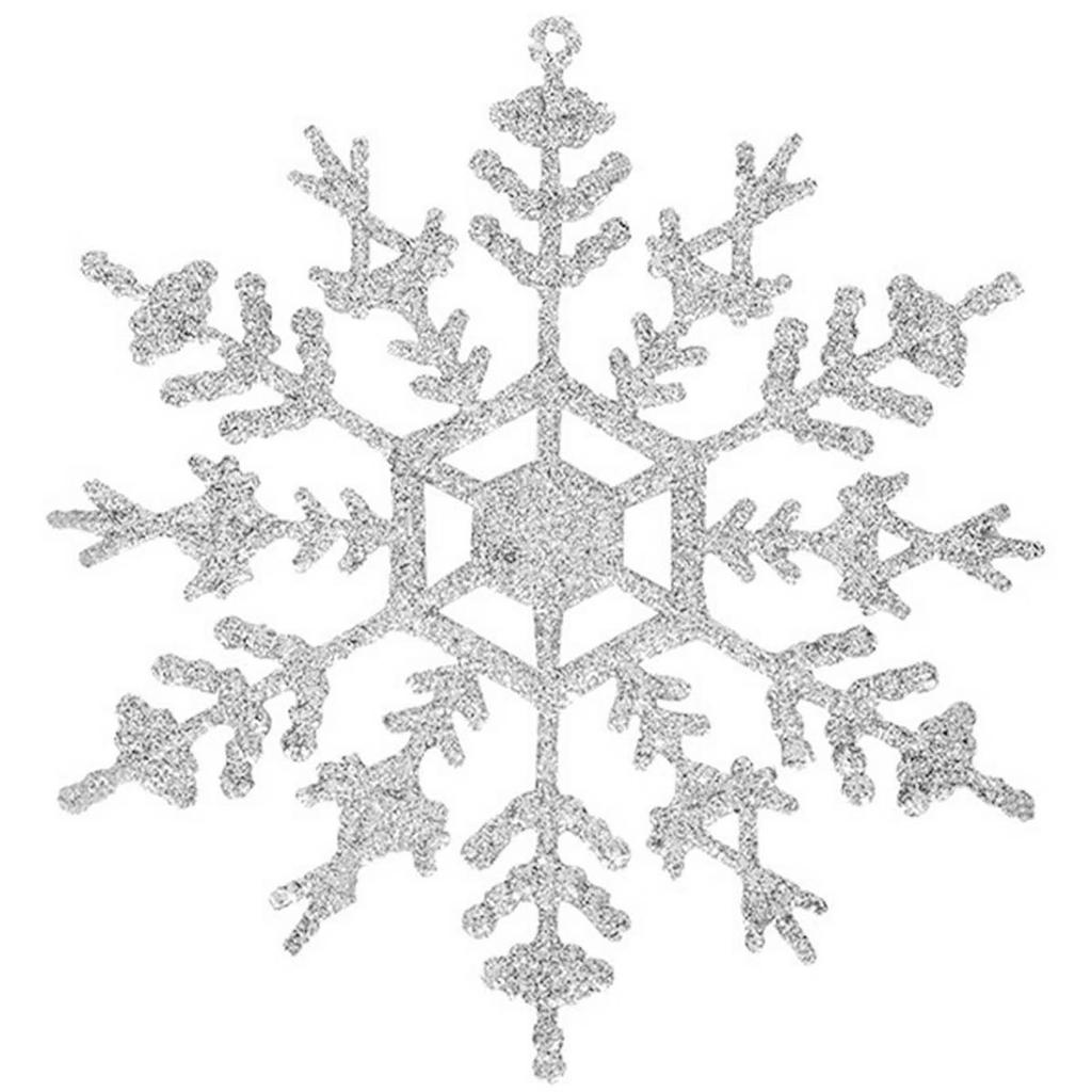 36 шт. Рождественские белые украшения в виде снежинок, наклейки на стену, наклейка на стекло, подвеска для елки золотистого и серебристого цвета