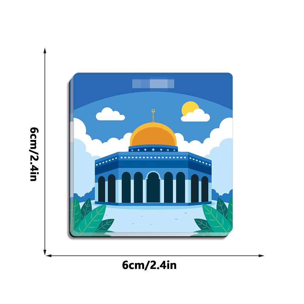 Middle Eastern Ethnic Style Acrylic Refrigerator Magnet - Festival Home Decor Sticker