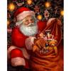 Подарочная сумка для алмазной живописи для Санта-Клауса Алмазная картина Кристалл