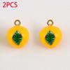 2 шт. 10 шт. Подвески из нержавеющей стали Милый Гриб Фрукт Морской конёк Шармы для DIY Браслета Изготовления украшений Ожерелья Брелока Серьги